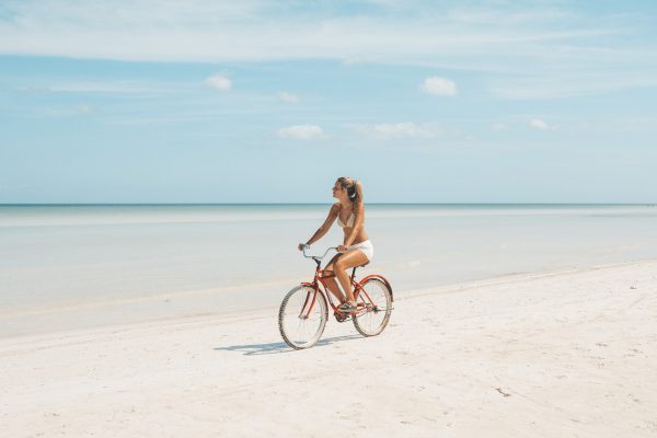 Beautiful girl at the beach